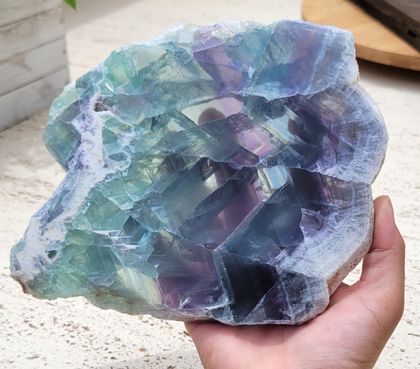Fluorite Slab
