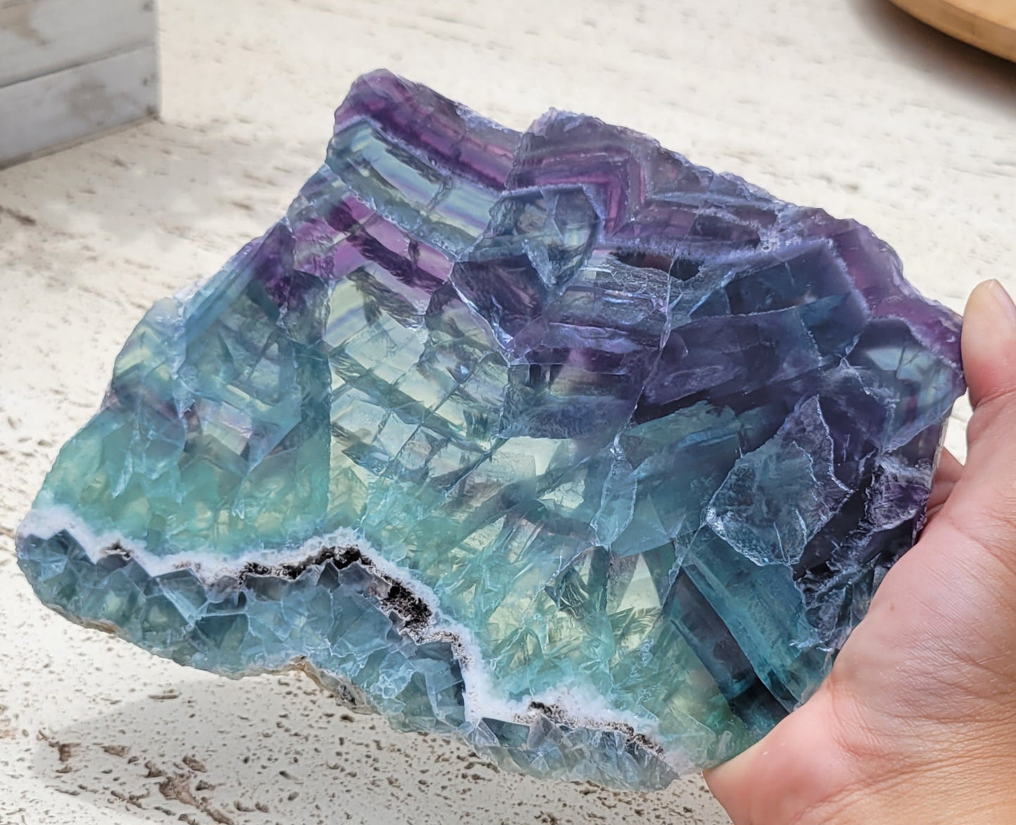 Fluorite Slab