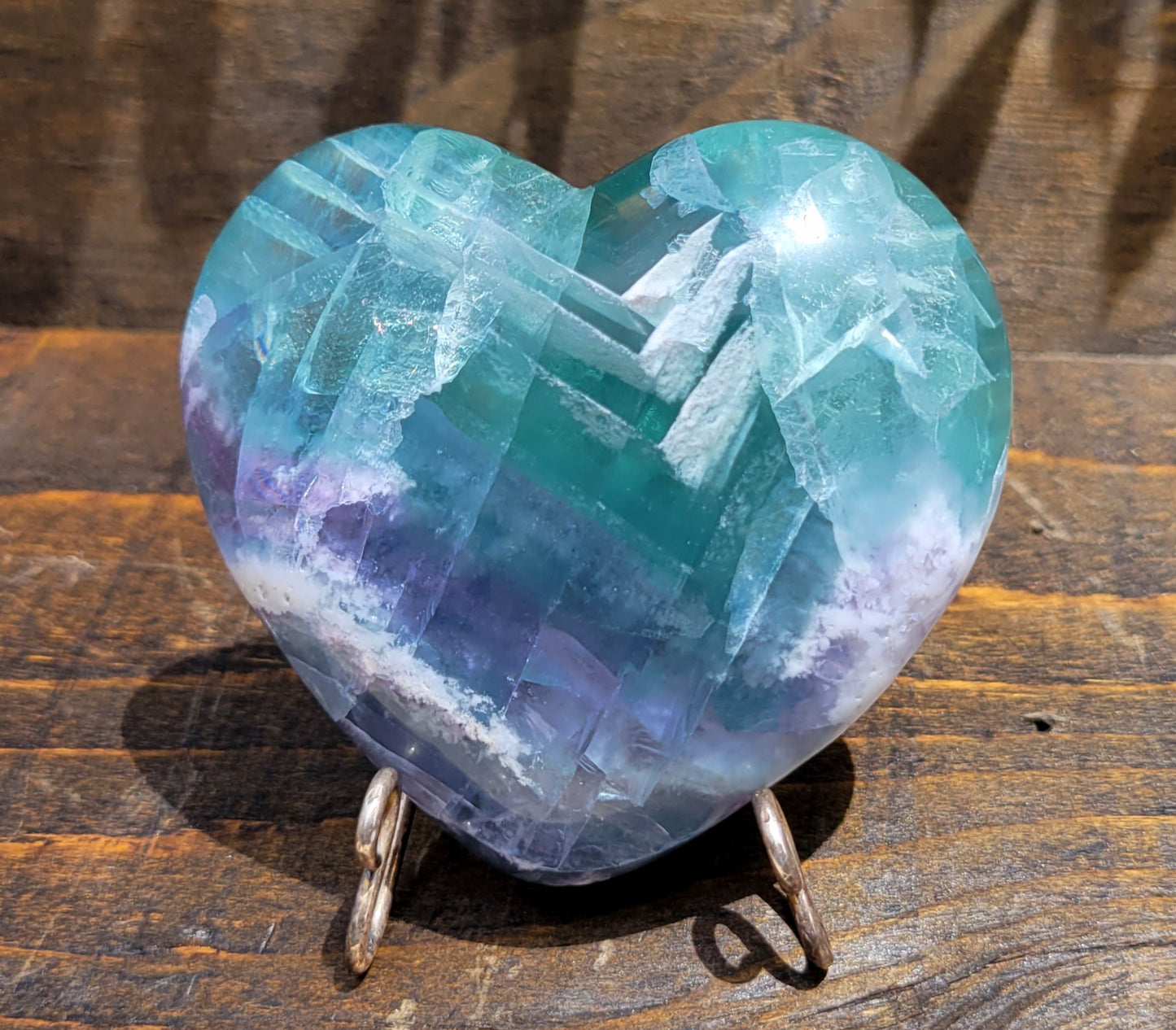 3" Fluortie Heart