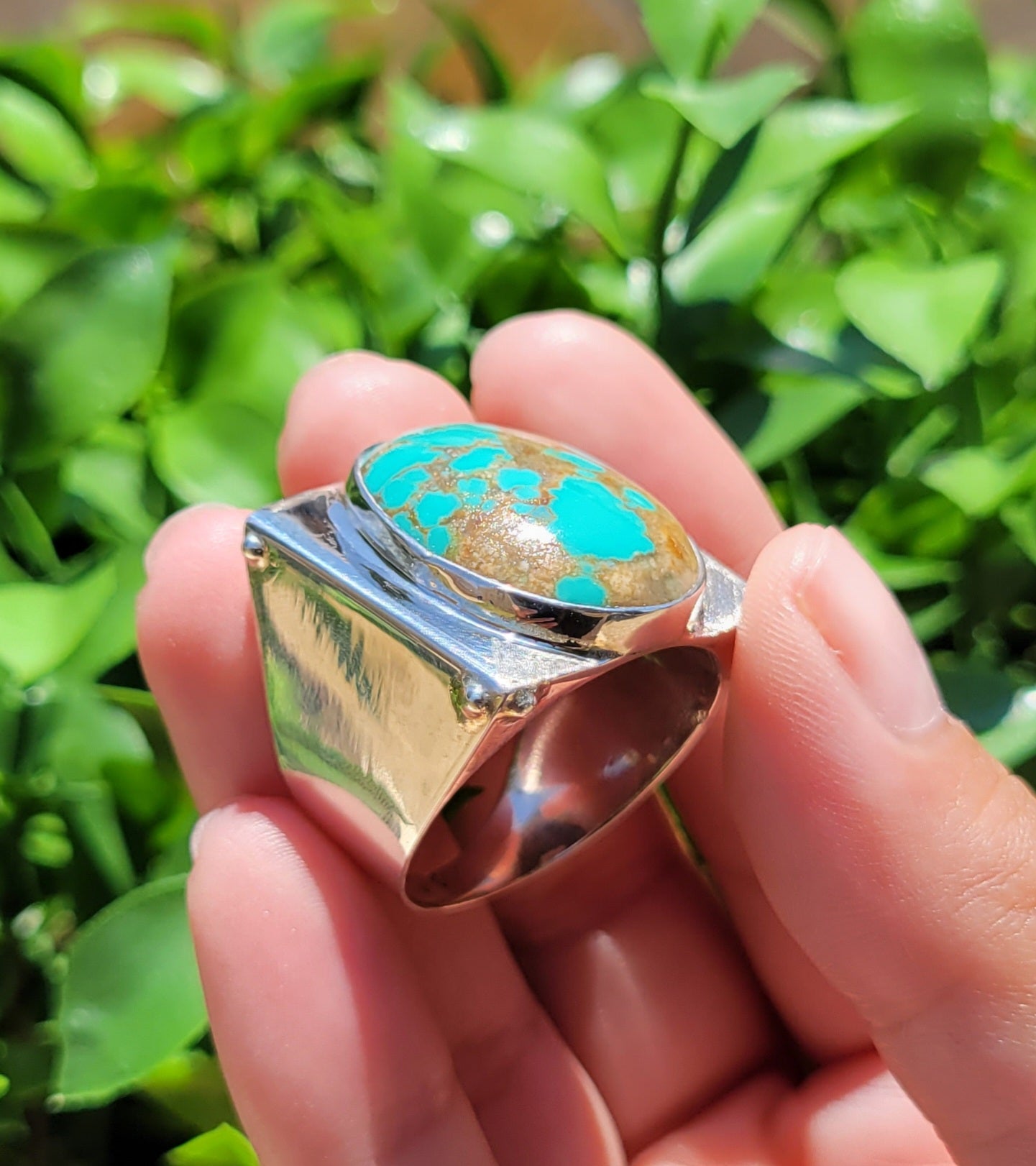 Turquoise Silver Ring