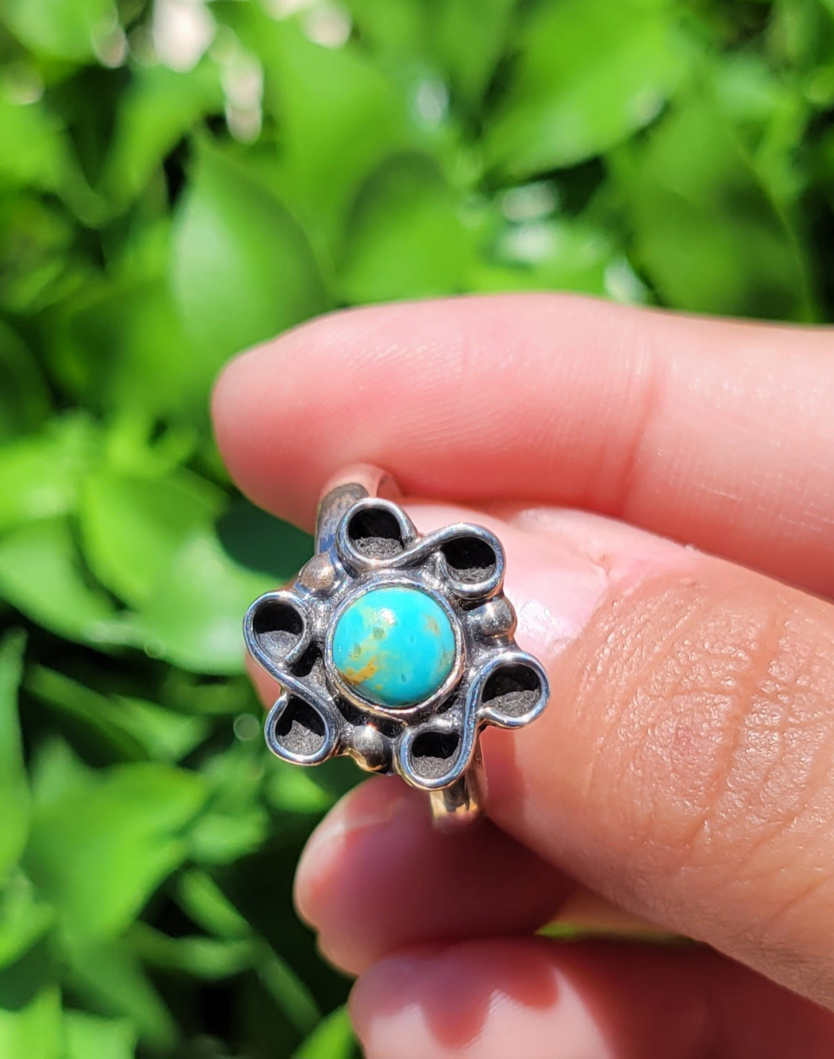 Turquoise Silver Ring